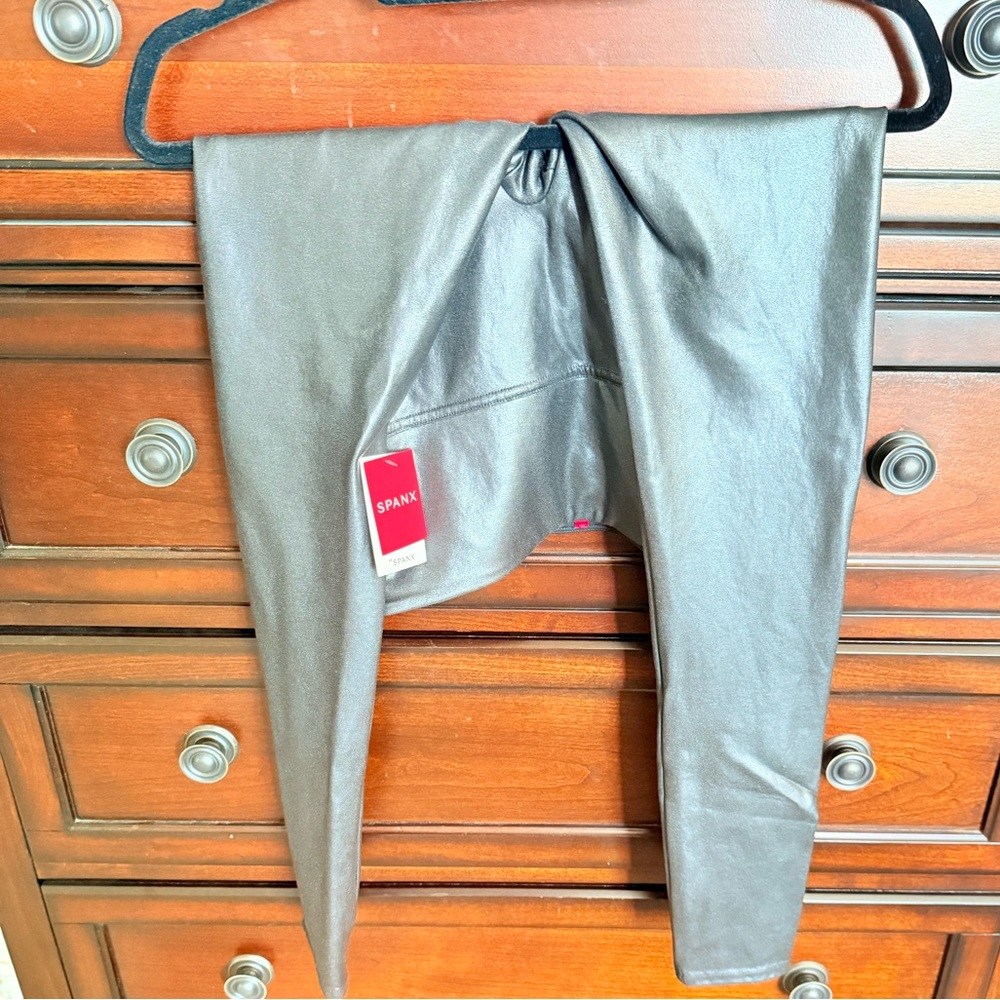 Spanx faux leather leggings
